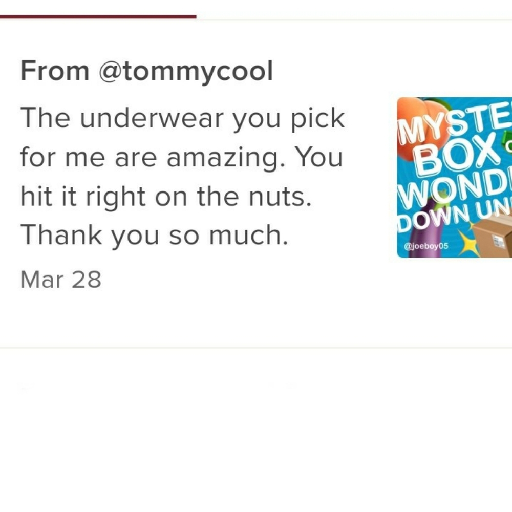 🍑UNDERWEAR MYSTERY BOX NWT!🍆📦✨ - Picture 8 of 11